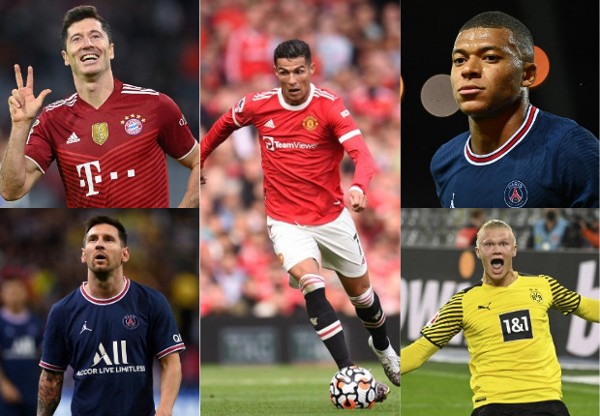  法甲金靴争夺激烈，三人同入二十球大关  