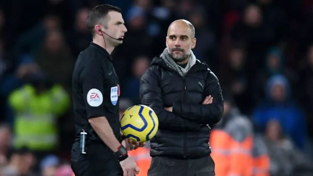  瓜迪奥拉怒喷VAR判罚不公  